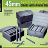 Набор аксессуаров "45-мм выстрелы в укупорках."  М 1/35