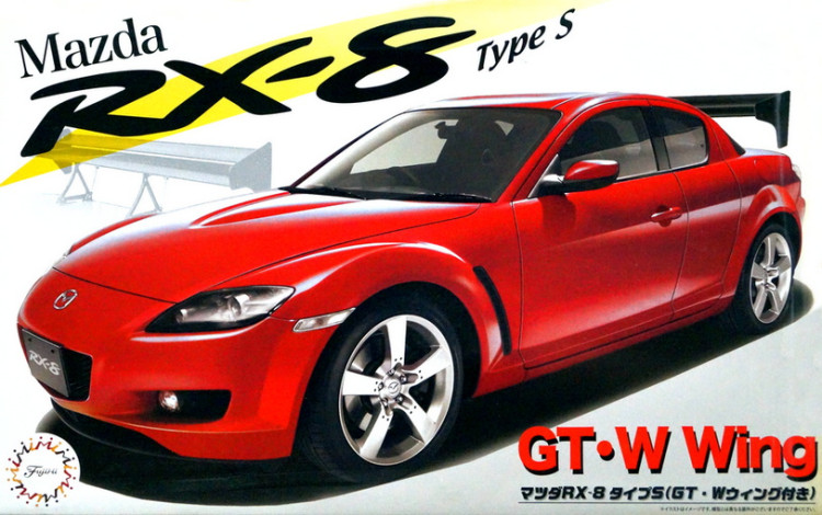 Сборная модель "Автомобиль Mazda RX-8 Type S"  М 1/24