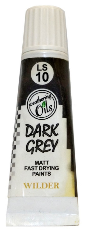 LS-10 Wilder Краска масляная "Серый темный" / Dark Grey, 20 мл.