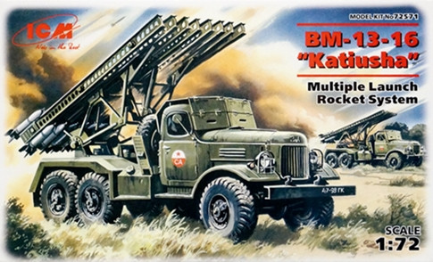 Сборная модель "Реактивная система БM-13-16 "Катюша"  М 1/72