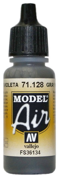 71128 Vallejo Model Air Краска "Серо-фиолетовый", FS36134 / Gray Violet, 17 мл.