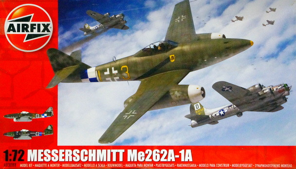 Сборная модель "Истребитель Me-262A-1A" М 1/72