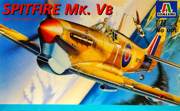 Сборная модель "Истребитель Spitfire Mk.VB"  М 1/72