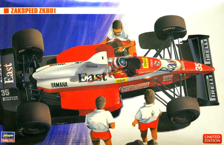 Сборная модель "Гоночный автомобиль Формулы-1 "ZAKSPEED ZK891" (Limited Edition)  М 1/24