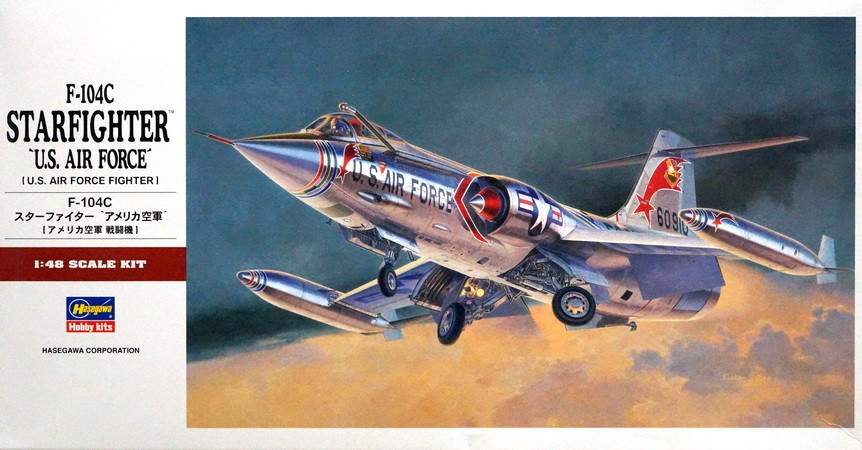 Сборная модель "Американский истребитель F-104C "Starfighter"   М 1/48