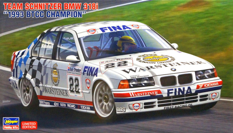 Сборная модель "Автомобиль Team Schnitzer BMW 318i “1993 BTCC Champion” (Ограниченный выпуск)"   М 1/24