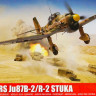 Сборная модель "Пикирующий бомбардировщик Ju-87 B-2/R2"  М 1/72