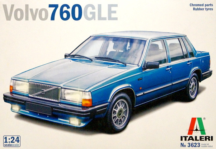 Сборная модель "Автомобиль Volvo 760 GLE"   М 1/24