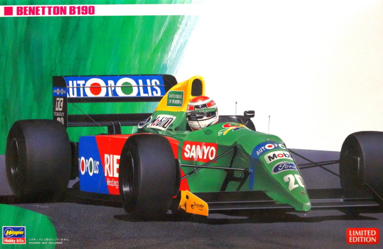 Сборная модель "Гоночный автомобиль Формулы-1 "Benetton B190" (Limited Edition)  М 1/24