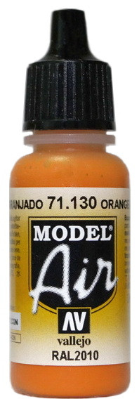 71130 Vallejo Model Air Краска "Оранжевая ржавчина", RAL2010 / Orange Rust, 17 мл.