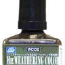 WC02 Смывка для моделей MR.Weathering Color "Тёмно-коричневый" / Ground Brown, 40 мл.