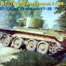 Сборная модель "Советский танк БТ-7А с пушкой КТ-28"  М 1/35