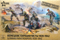 Набор миниатюр "Немецкие парашютисты",  М 1/35