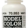 70853 Vallejo Краска акриловая "Белая глазурь" / White Glaze, 17 мл.