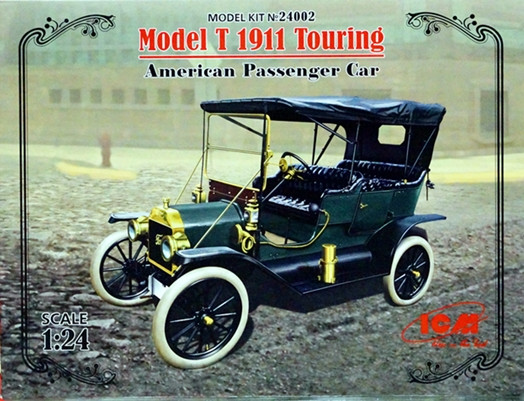 Сборная модель "Автомобиль Model T, 1910 г. Touring"    М 1/24