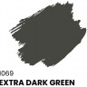 C1069 ICM Краска акриловая для творчества, цвет "Экстра темно-зеленый" (Extra Dark Green), 12 мл. C1069 ICM Краска акриловая для творчества, цвет "Экстра темно-зеленый" (Extra Dark Green), 12 мл.