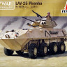 Сборная модель "Американский бронетранспортер LAV-25 "Piranha"  М 1/35