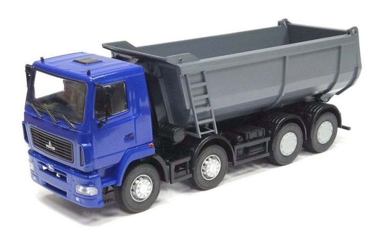 Масштабная модель "Самосвал М&З-6516 с U-образным кузовом" М 1/43 Масштабная модель "Самосвал М&З-6516 с U-образным кузовом" М 1/43