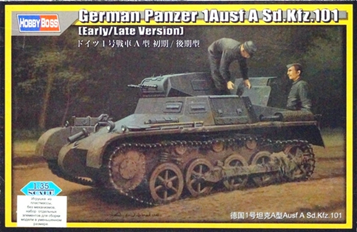 Сборная модель "Немецкий танк Pz.Kpfw.I Ausf A"   М 1/35