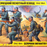 Набор миниатюр "Немецкий пехотный взвод"   М 1/72