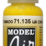 71135 Vallejo Model Air Краска "Желтый хром IJA", FS33655, RAL1003 / IJA Chrome Yellow, 17 мл.