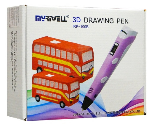 Игрушка "3D ручка Myriwell, второго поколения с ЖК экраном."