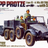 Сборная модель "Немецкий автомобиль Krupp Protze с 37-мм пушкой PAK-36"  М 1/35