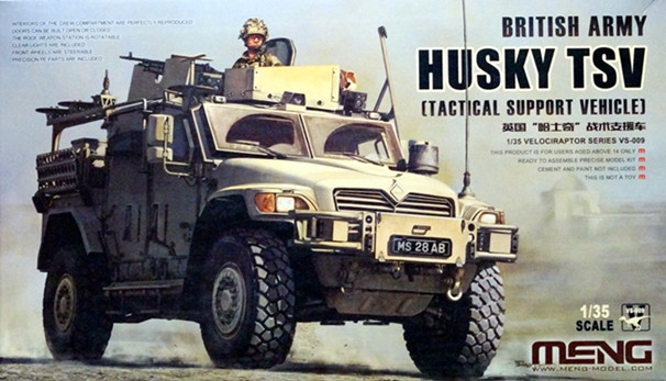 Сборная модель "Британский бронеавтомобиль Husky TSV"   М 1/35