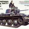 Сборная модель "Немецкий танк Pz.Kpfw 38(t) Ausf.E/F"  М 1/35