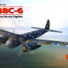Сборная модель "Немецкий тяжёлый истребитель Ju-88 C-6"   M 1/48