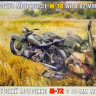Сборная модель "Советский мотоцикл M-72 с минометом"  М 1/35