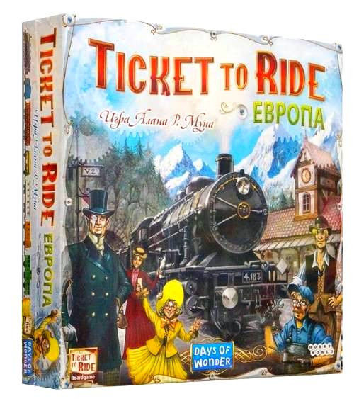 Настольная игра "Ticket to Ride. Европа"