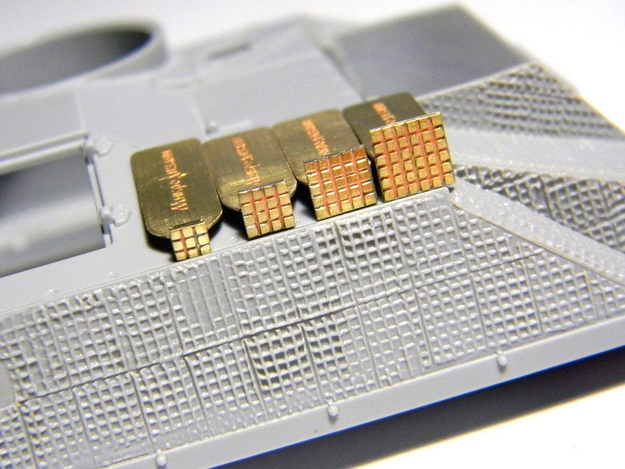 Шпатели для имитации циммерита "Алкетт" (Латунь 0.5 мм) М 1/35.