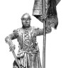Оловянная миниатюра "Немецкий пехотинец, 14 век"