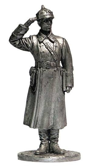 Оловянная миниатюра "Лейтенант пехоты РККА. 1941 г. СССР"