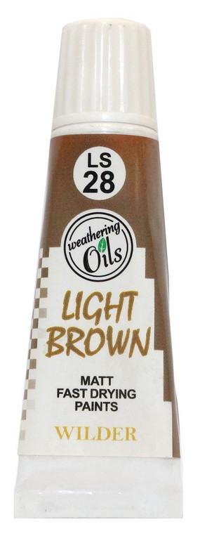 LS-28 Wilder Краска масляная "Коричневый светлый" / Light Brown, 20 мл.