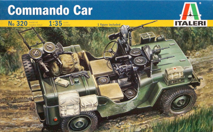 Сборная модель "Автомобиль Willys MB Commando Car"  М 1/35