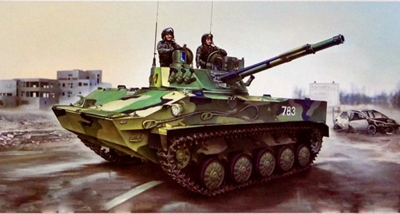 Сборная модель "Российская боевая машина десанта БМД-4"   М 1/35