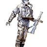 Оловянная миниатюра "Военный пловец-диверсант, 1941-1945 годы, СССР"