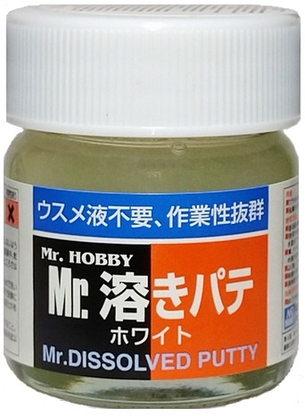 P-119 Шпаклевка жидкая для моделей / Mr.Dissolved Putty, 40 г.