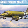 Сборная модель "Самолет Dakota Mk.III / C-47 Skytrain"  М 1/72