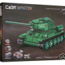 Конструктор CADA MASTER "Советский танк Т-34", 722 дет., М 1/35, на радиоуправлении