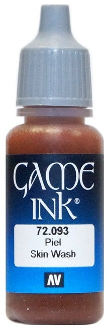 72093 Vallejo Game Color Ink Чернила "Телесная смывка" / Skin Wash, 17 мл.