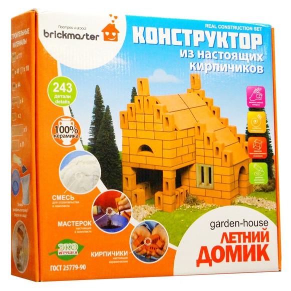 Конструктор из кирпичиков "Летний домик"