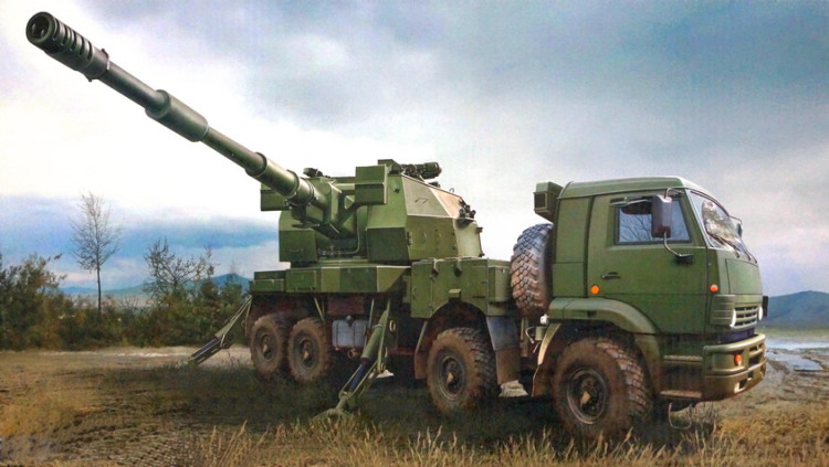 Сборная модель "Российская САУ 2С35-1 "Коалиция-СВ-КШ"  М 1/35