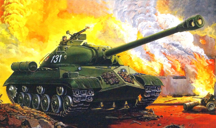 Сборная модель "Советский тяжелый танк ИС-3М"  М 1/35