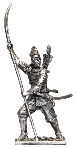 Оловянная миниатюра "Асигару, Япония, 1500-1600 года"