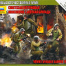 Набор миниатюр "Советская штурмовая инженерно-саперная бригада"   М 1/72