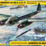 Сборная модель "Бомбардировщик / торпедоносец Ju-88 A17/А5"  М 1/72