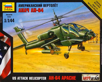 Сборная модель "Вертолет "Арache"   М 1/144